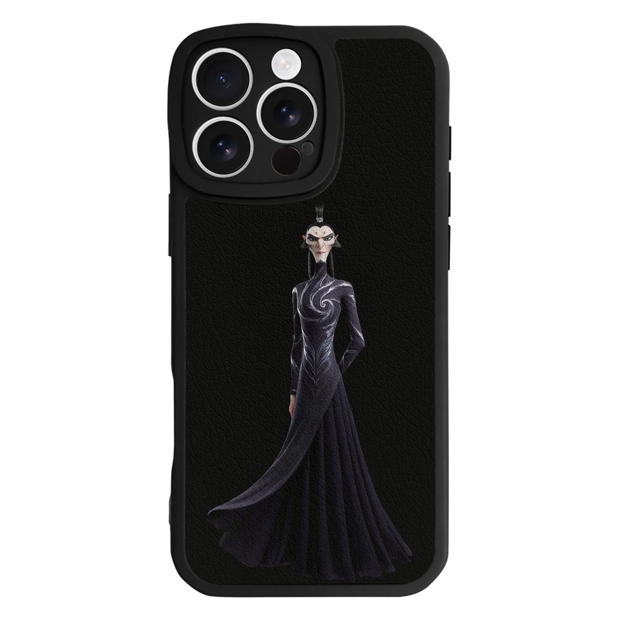 （画像用） Ne Zha 2 ナタ 魔童の大暴れ 【iPhone 16シリーズ対応】シリコンスマホケース（レザー調） 材質：シリコン